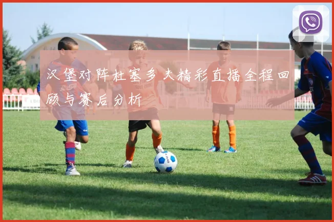 汉堡对阵杜塞多夫精彩直播全程回顾与赛后分析